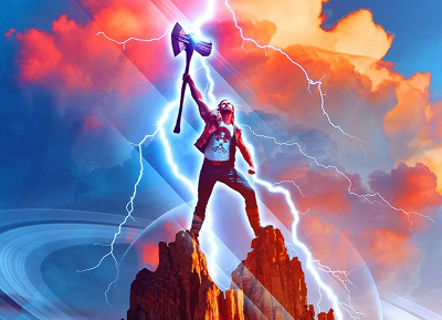 ソーが手にしているのがストームブレイカー