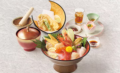 海鮮丼御膳
