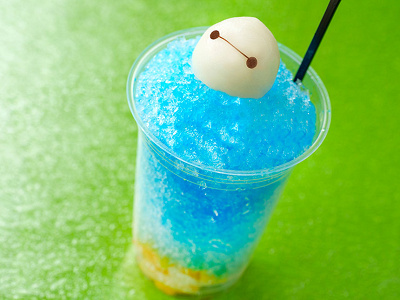 シェイブアイス(ブルーシロップ&マンゴー)