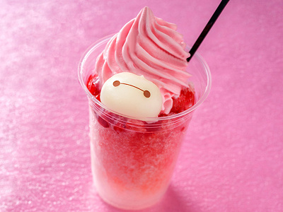 シェイブアイスサンデー（ストロベリー）
