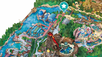 スカイウォッチャー・スーヴェニアの地図