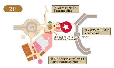 喫煙室の地図