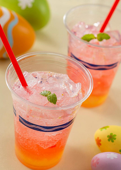 スパークリングカクテル(パッションフルーツリキュール&レモン)