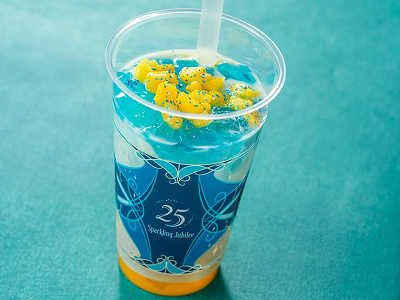 スペシャルラッシー（マンゴー＆ブルーゼリー）