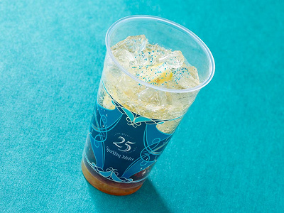 スペシャルスパークリングドリンク（レモンティー＆パッションフルーツ）