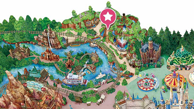 スプラッシュ・マウンテンの場所