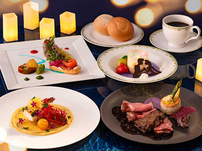 【S.S.コロンビア・ダイニングルーム】スペシャルコース