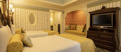 東京ディズニーランドホテルのスタンダードスーペリアアルコーヴルーム