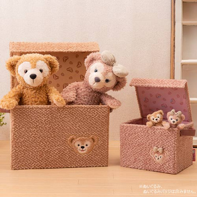 ディズニー⭐︎ダッフィー⭐︎シェリーメイ⭐︎収納ボックス⭐︎マットセット⭐︎新品⭐︎未開封 ディズニー⭐︎ダッフィー⭐︎シェリーメイ⭐︎収納ボックス⭐︎マット