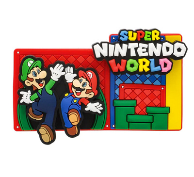 スーパー・ニンテンドー・ワールドのマグネットセット