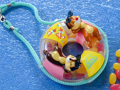 スイスイサマーのグミキャンディー、ミニスナックケース付き