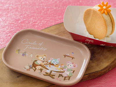 紅茶＆オレンジチーズのクッキーサンド