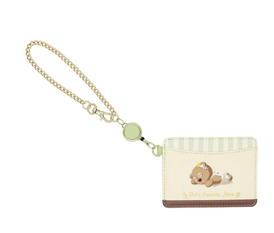 ティムリール付きパスケース