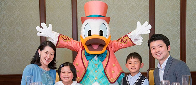 東京ディズニーランドホテルのセレブレーションダイニング&グリーティングプラン
