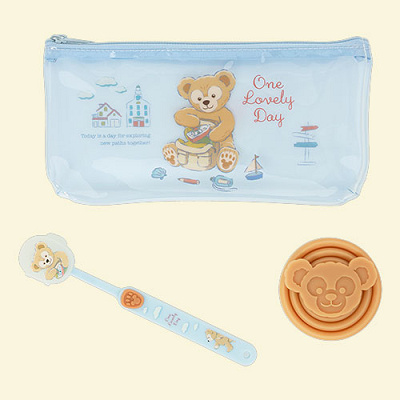 新品タグ付　ダッフィーのおでかけグッズ　ポーチ pouch-duffy-going-out-goods-