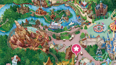 トレーディングポストの地図