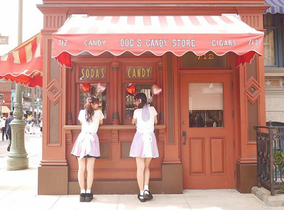 USJ/ニューヨークの街並みを再現したデランシーストリート