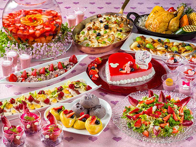 バレンタインメニュー