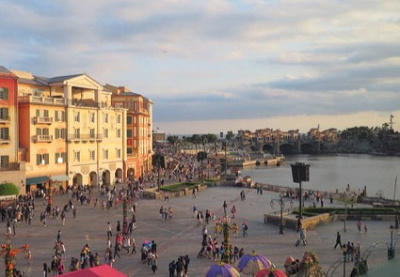 ピアッツァビューの1部屋からの眺め