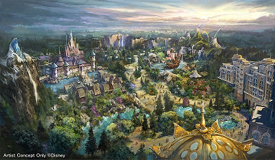 ディズニーシーの新エリアにウェンディも登場？