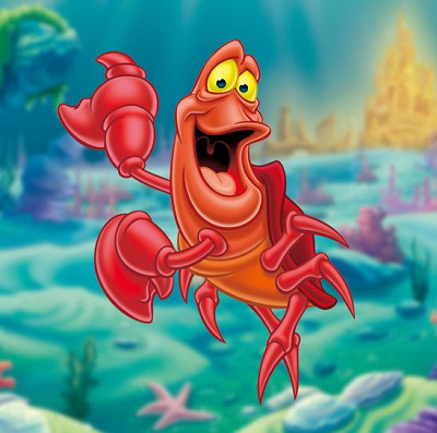 リトル・マーメイド The Little Mermaid アリエル セバスチャン セバスチャン】アリエルのお世話係は音楽家のカニ！映画『リトル