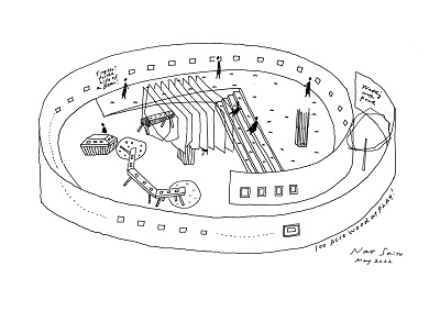 「クマのプーさん」展 展示プランのスケッチ