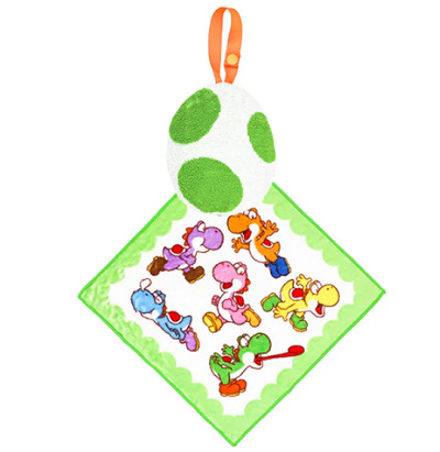 ヨッシーポーチ付きミニタオル