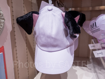 101匹わんちゃん耳付きキャップ(パステルパープル)