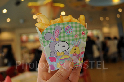 2019年イースターフード／USJ「スヌーピーのバックロットカフェ」