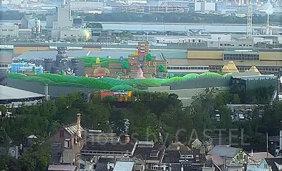 リーベルホテルから観た「SUPER NINTENDO WORLD」