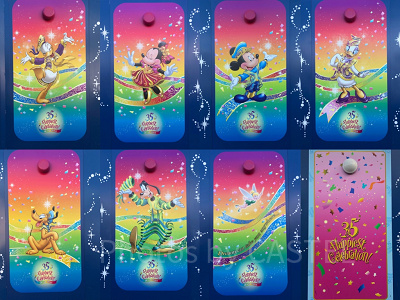 グランド・フィナーレ仕様の”Magic is Happening” Wall