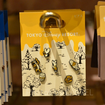 プーさんのかわいいピアス
