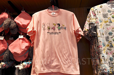 ピンクTシャツ／WHAT A FUN PEANUTS TOUR