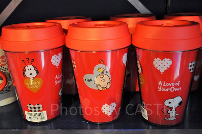 スヌーピー「A Love of Your Own」蓋つきタンブラー