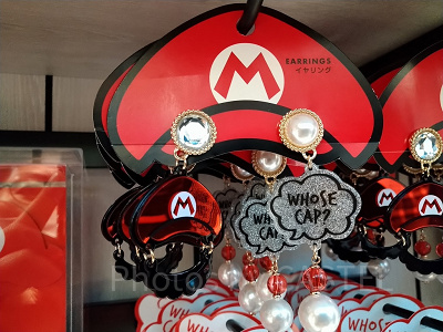 使用アイテム：マリオのイヤリング