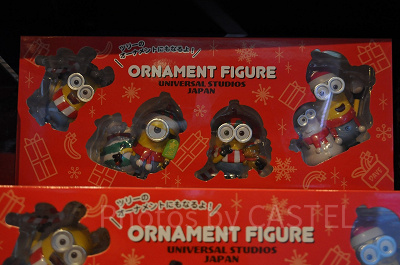 MINION MERRY CHRISTMASオーナメントフィギュア