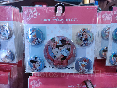 ミニー・べスティーズ・バッシュ！グッズ：カンバッジセット