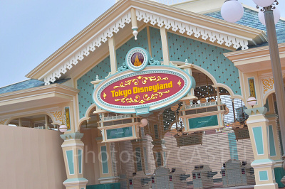 東京ディズニーランドの入口