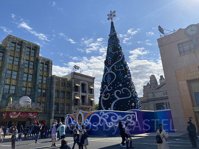 2022年はクリスマスツリーに接近して撮影OK