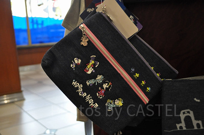 スヌーピーの刺繍入りポーチ