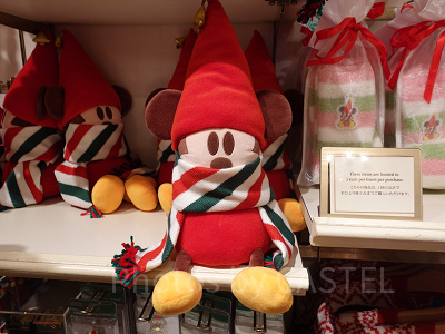 ディズニー・クリスマス・リルリンリングッズ：ぬいぐるみ