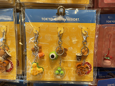 ディズニーフードキーホルダーセット
