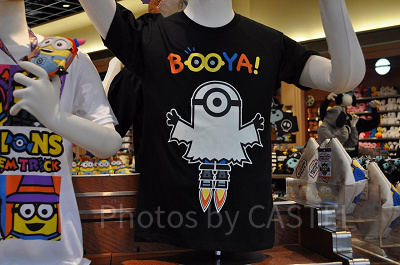 ミニオン「MINIONS MAYHEM TRICK」BOOYA!Tシャツ（黒・夜光）