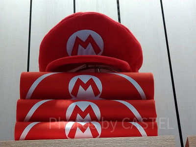 使用アイテム：マリオの帽子