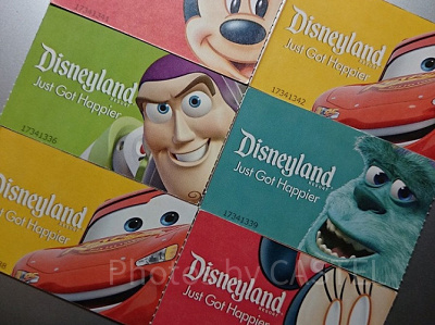 カリフォルニアディズニーランドのチケット購入方法