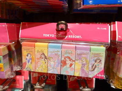消しゴムセット：ディズニープリンセス
