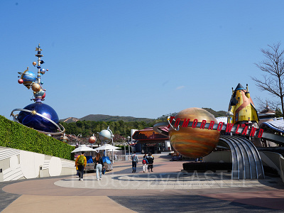 香港ディズニーランド：トゥモローランド