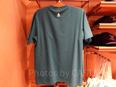 Tシャツ（ネイビー）のバックデザイン
