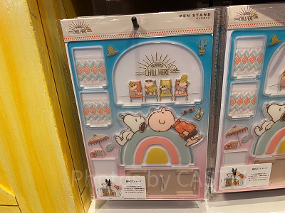 USJスヌーピー夏グッズ/デスクオーガナイザー