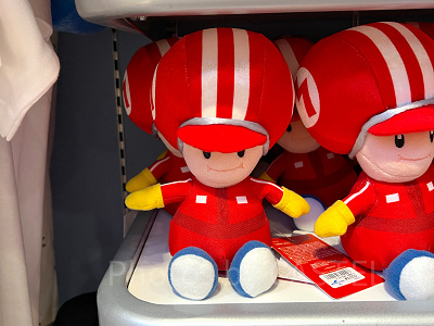 マリオカートキノピオのぬいぐるみ（ユニバキノピオグッズ）